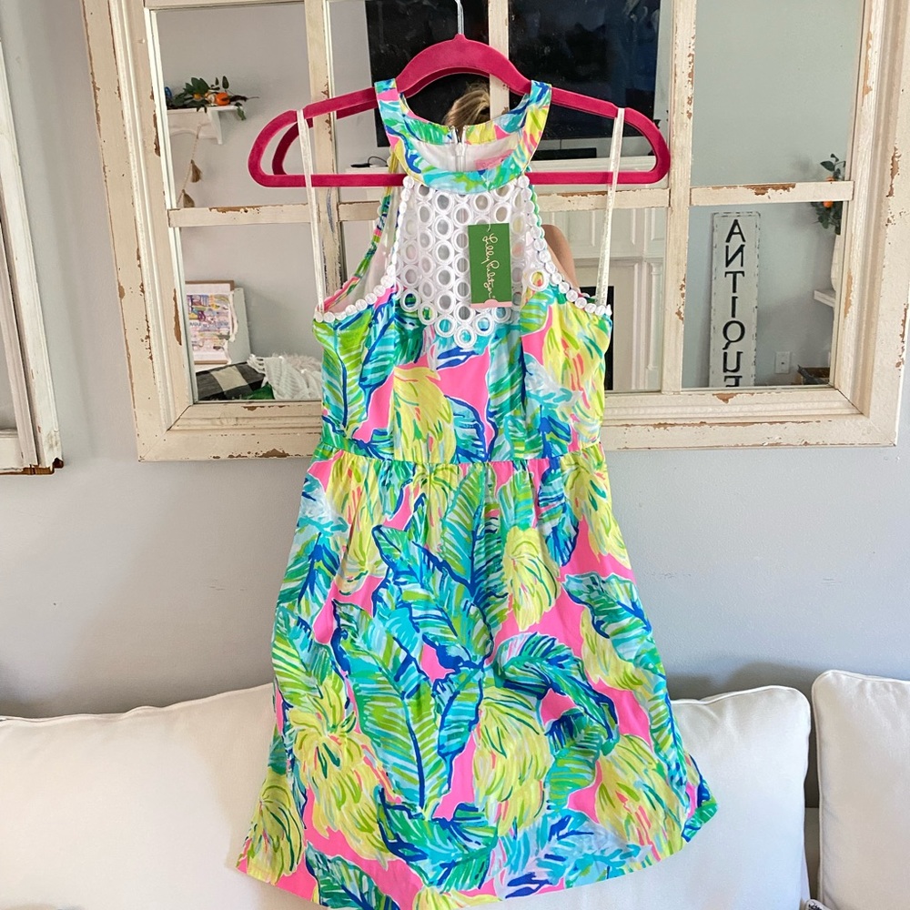 Size 0 Kinley dress pink sunset local flavor nwt